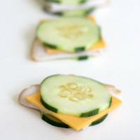 Cool Cucumber Slice Sandwiches